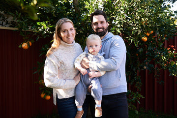 Case Study: A Winter Garden Session with Cam, Sam & Hudson